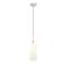 Z-Lite Monty 1 Light Pendant, Brushed Nickel & Matte Opal 732P17-BN - alternate 1